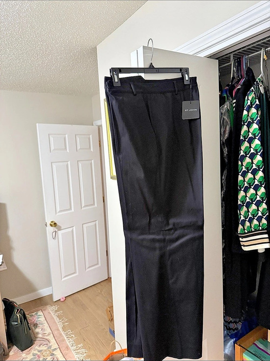 St. John Pants - St. John Black Trousers